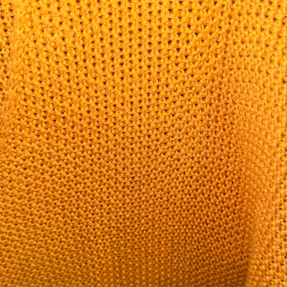 Lucky Brand Women's V-Neck Sweater in Mustard - Picture 3 of 5